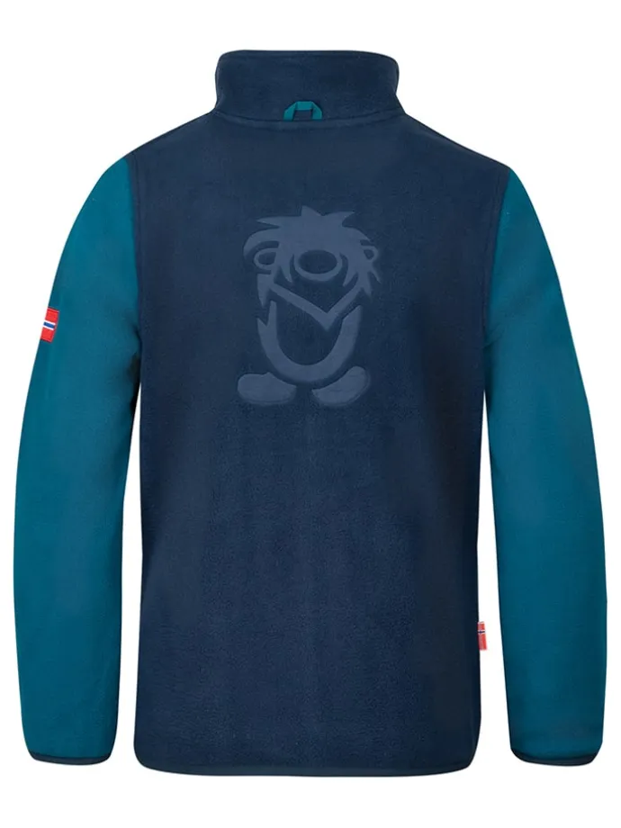 Fleecejacke "Oppdal XT" in Blau/ Dunkelblau