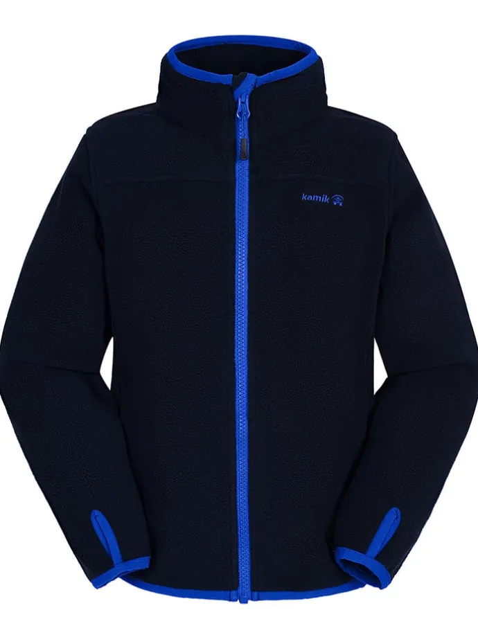Fleecejacke "Ridley" in Dunkelblau