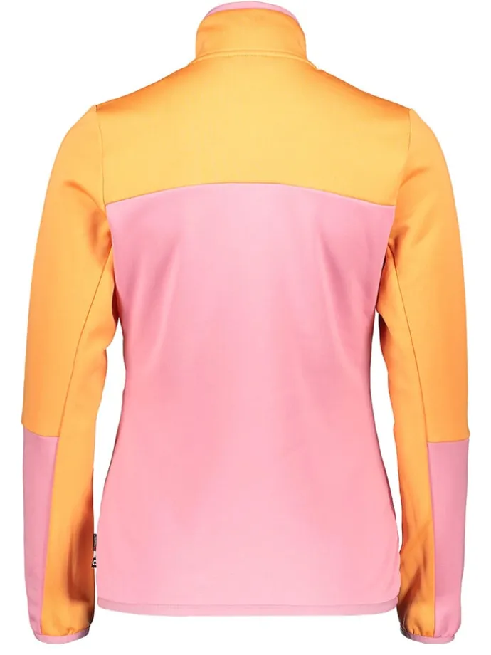 Fleecejacke "Rommana" in Rosa/ Orange