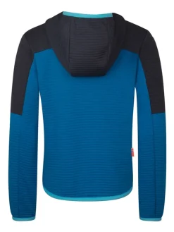 Fleecejacke "Sogndal" in Blau/ Schwarz