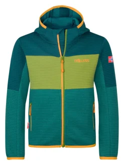 Fleecejacke "Sogndal" in Grün