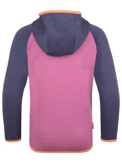 Fleecejacke "Sogndal" in Rosa/ Lila