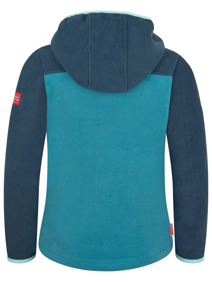 Fleecejacke "Stavanger" in Türkis