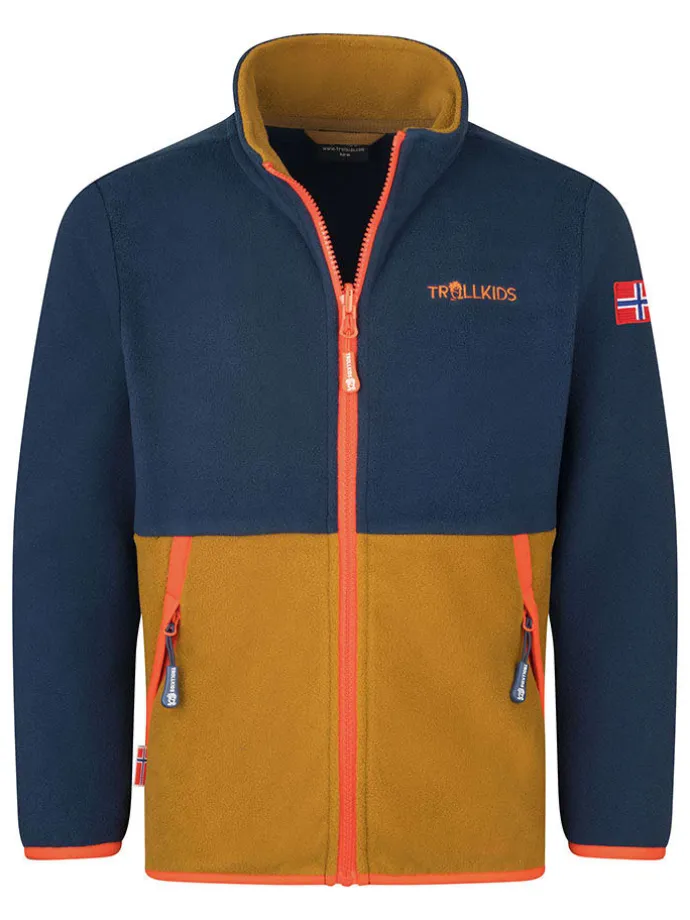 Fleecejacke "Storfjord" in Dunkelblau
