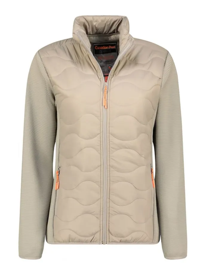 Fleecejacke "Tahitieak" in Beige