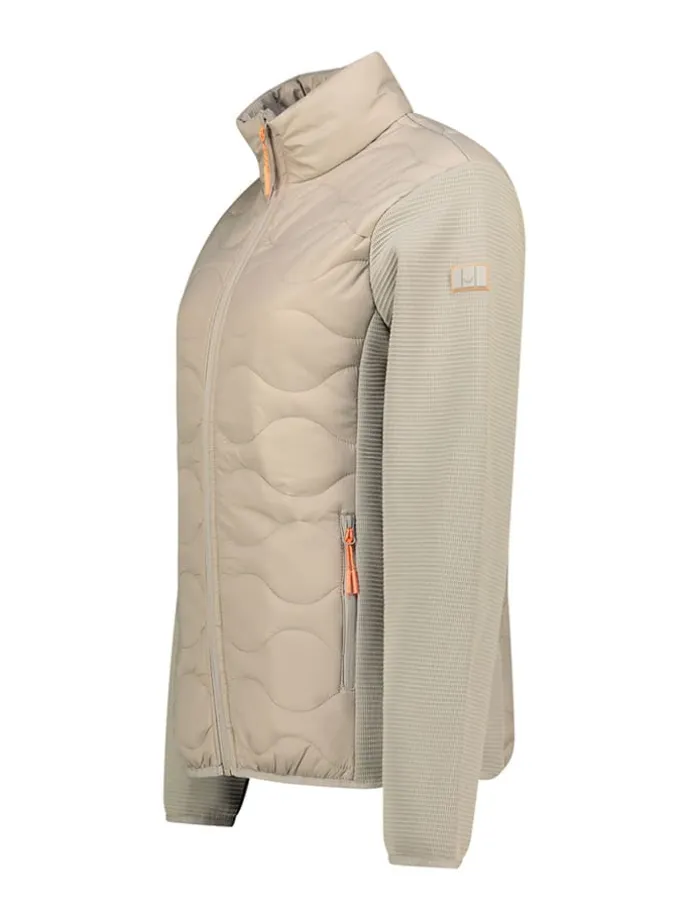 Fleecejacke "Tahitieak" in Beige