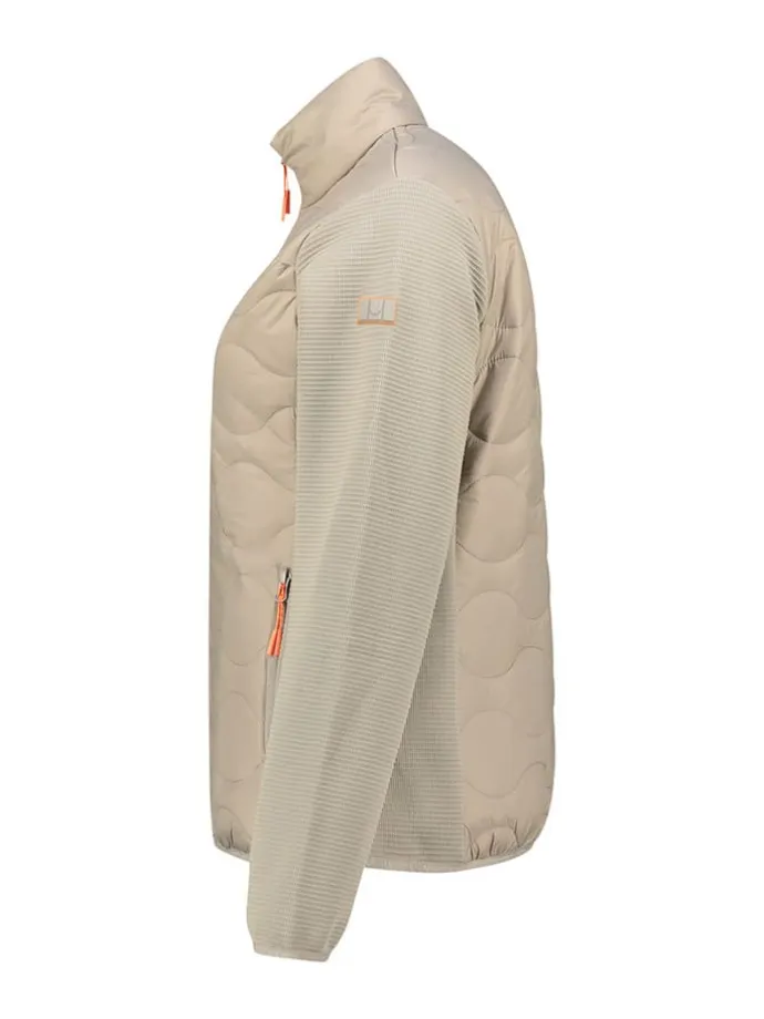 Fleecejacke "Tahitieak" in Beige