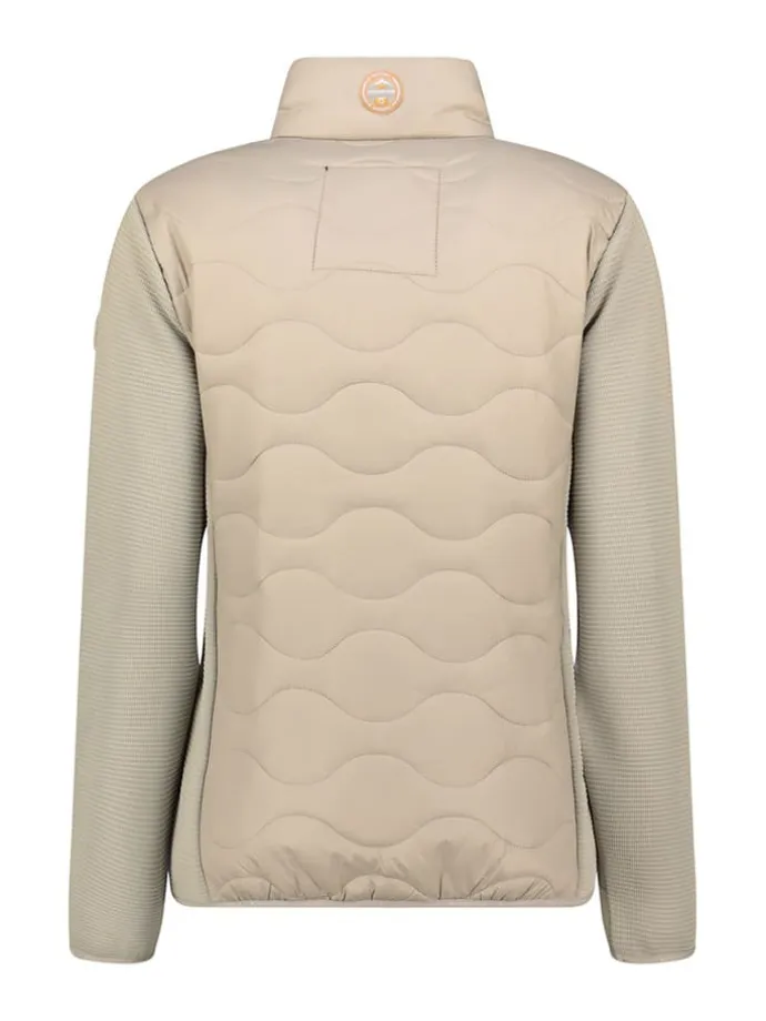 Fleecejacke "Tahitieak" in Beige