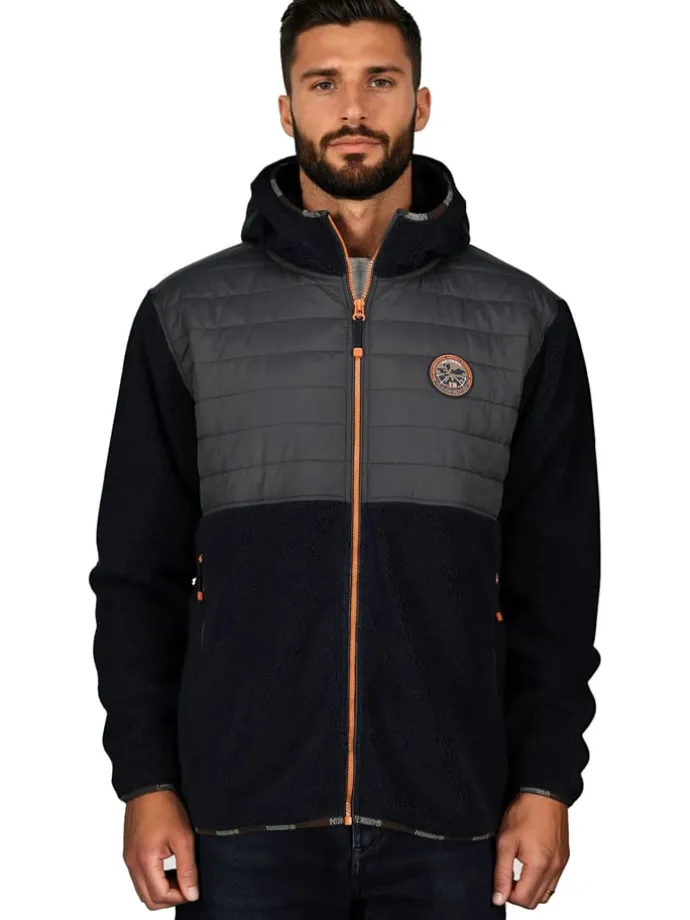 Fleecejacke "Tangus" in Dunkelblau