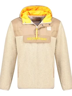 Fleecejacke "Teclass" in Beige