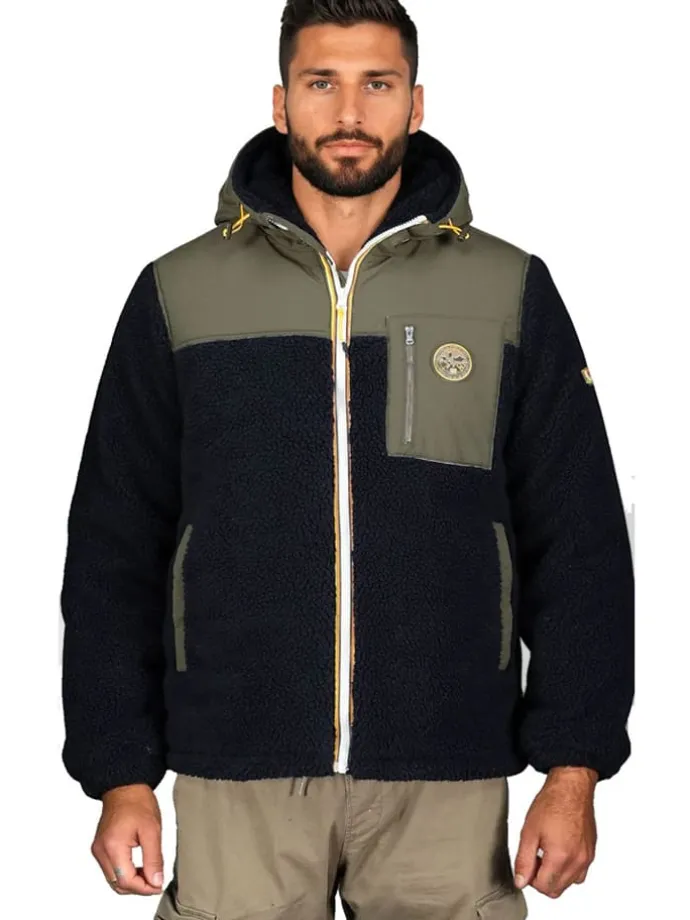 Fleecejacke "Terpa" in Dunkelblau