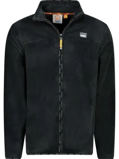 Fleecejacke "Timple" in Schwarz