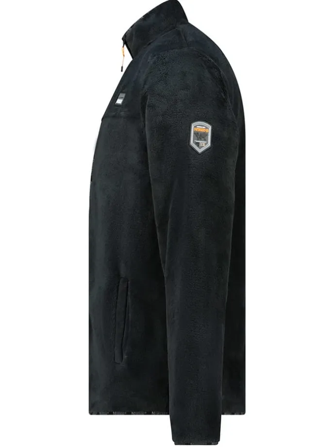 Fleecejacke "Timple" in Schwarz