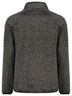 Fleecejacke "Title" in Anthrazit