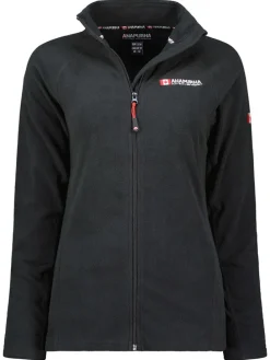 Fleecejacke "Tonneau" in Schwarz