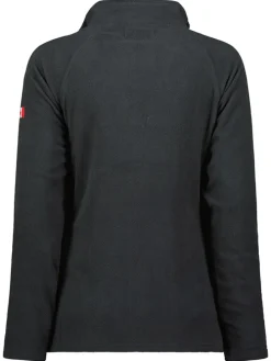 Fleecejacke "Tonneau" in Schwarz