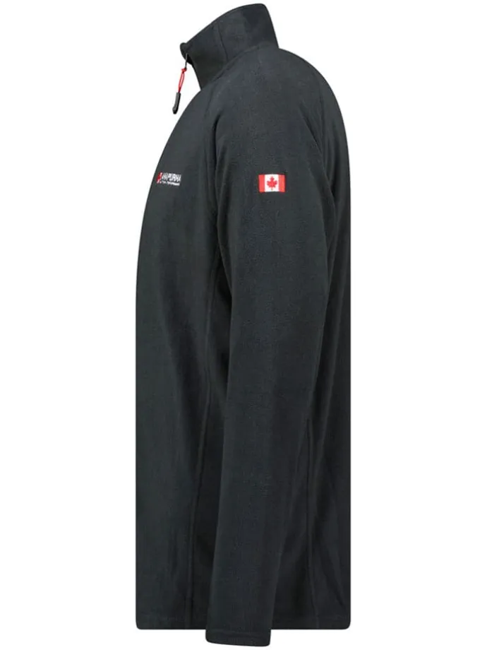 Fleecejacke ''Tonneau'' in Schwarz
