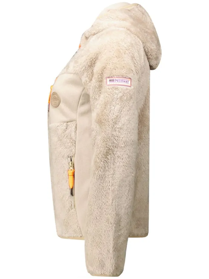 Fleecejacke "Toscana" in Beige