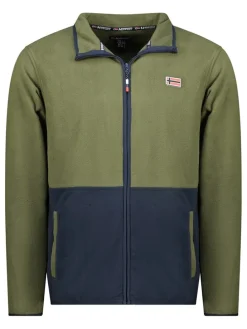 Fleecejacke "Touki" in Khaki