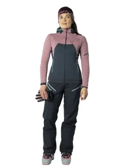 Fleecejacke "Tour Wool" in Hellrosa/ Anthrazit