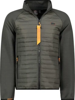 Fleecejacke "Traboule" in Anthrazit