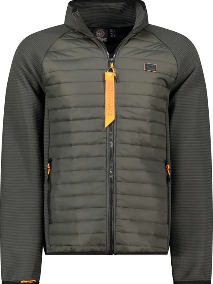 Fleecejacke "Traboule" in Anthrazit