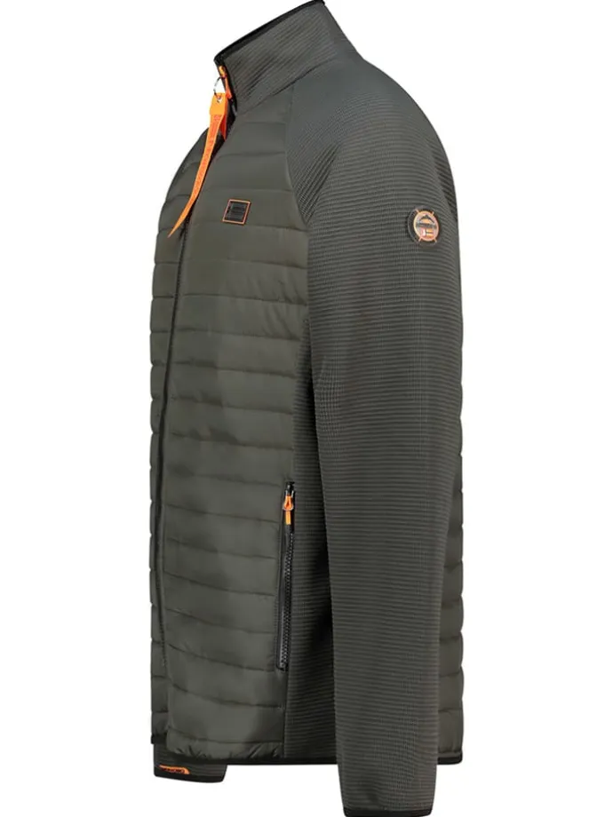 Fleecejacke "Traboule" in Anthrazit