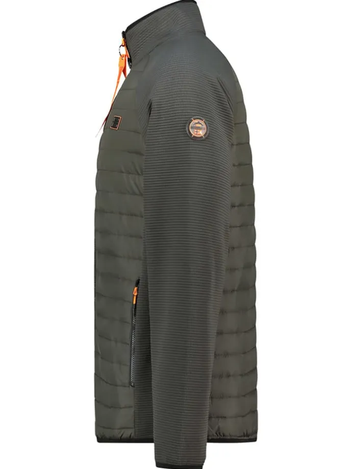 Fleecejacke "Traboule" in Anthrazit