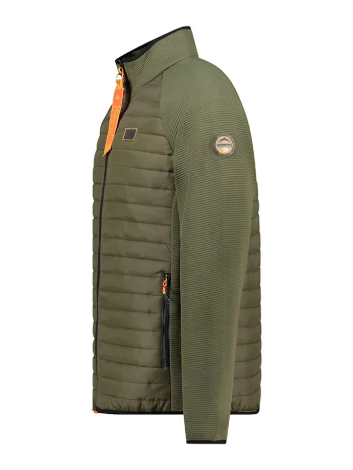 Fleecejacke "Trabouleak" in Khaki