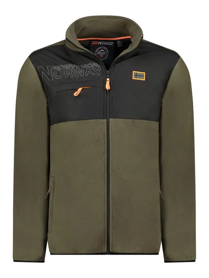Fleecejacke "Trasir" in Khaki