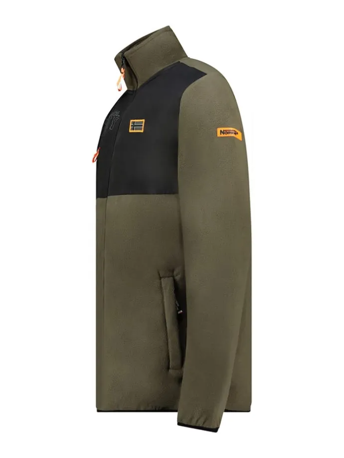 Fleecejacke "Trasir" in Khaki