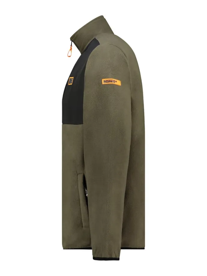 Fleecejacke "Trasir" in Khaki