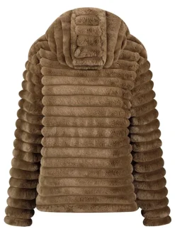Fleecejacke "Trebelle" in Taupe