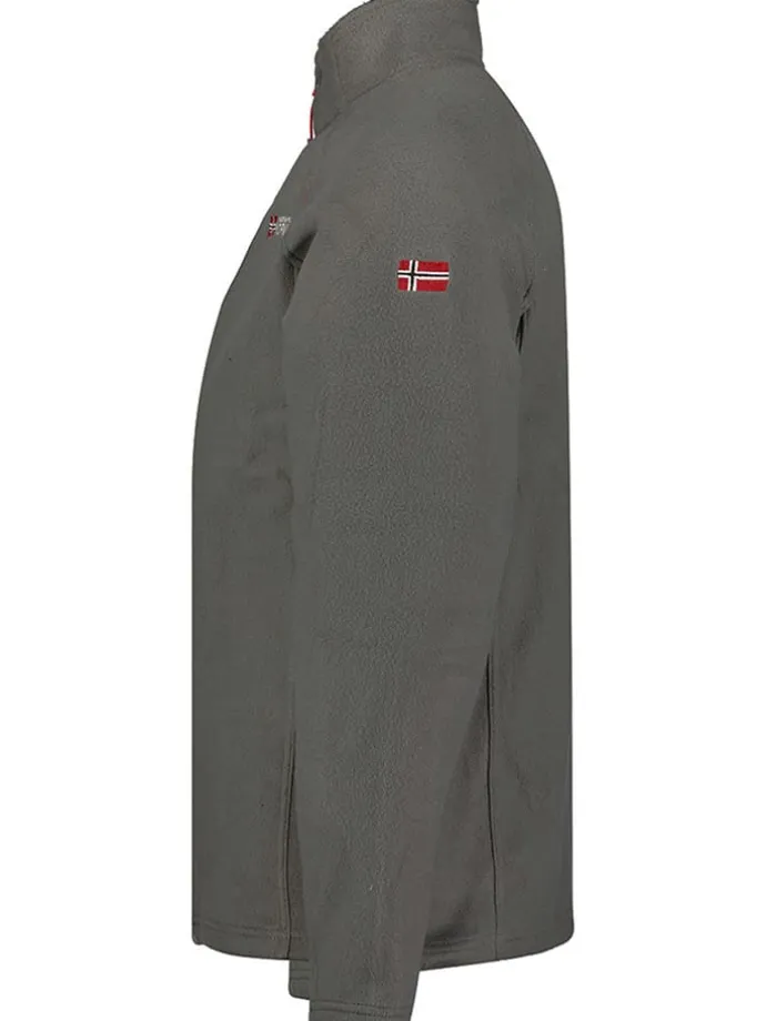 Fleecejacke "Tug" in Grau