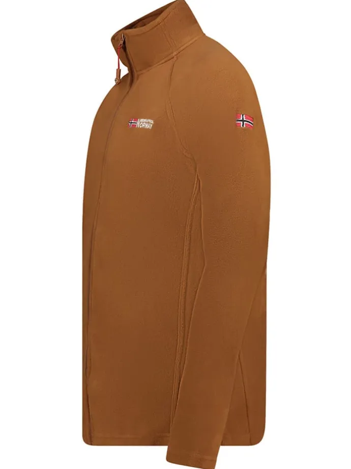 Fleecejacke "Tug" in Hellbraun