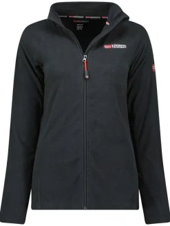 Fleecejacke "Tug" in Schwarz