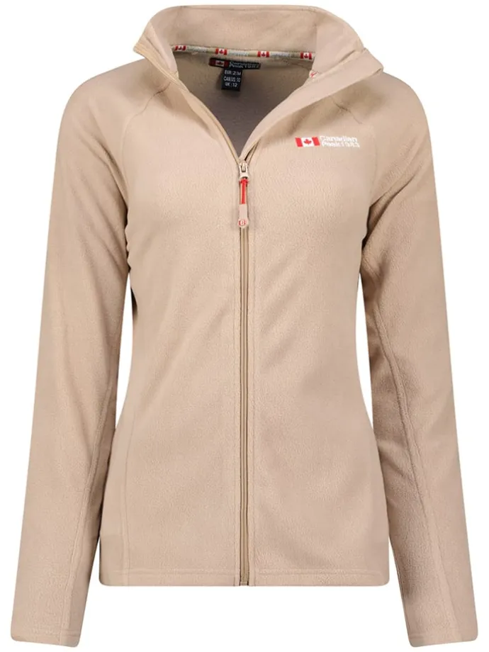 Fleecejacke "Tugeak" in Beige
