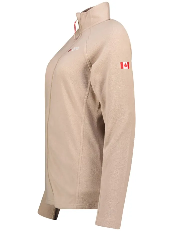 Fleecejacke "Tugeak" in Beige