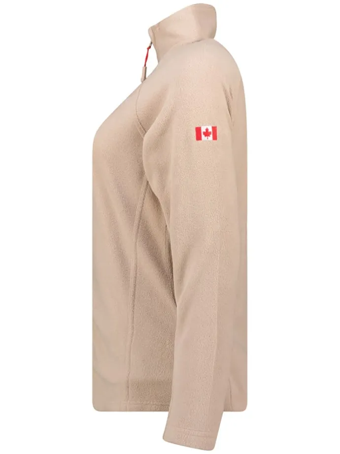 Fleecejacke "Tugeak" in Beige