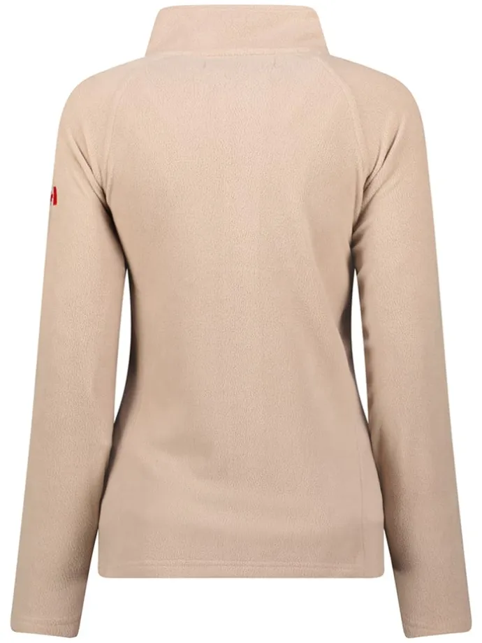 Fleecejacke "Tugeak" in Beige