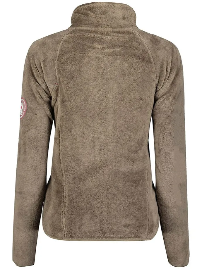 Fleecejacke "Udilas" in Hellbraun