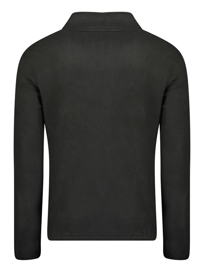 Fleecejacke "Ulysse" in Schwarz