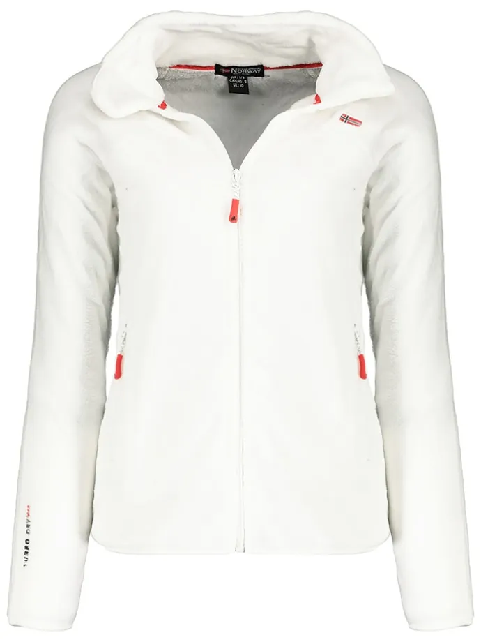 Fleecejacke "Upaline" in Weiß