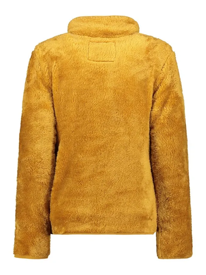 Fleecejacke "Upecious" in Senf