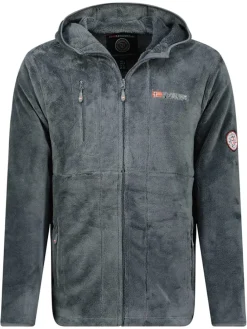 Fleecejacke "Upload" in Anthrazit