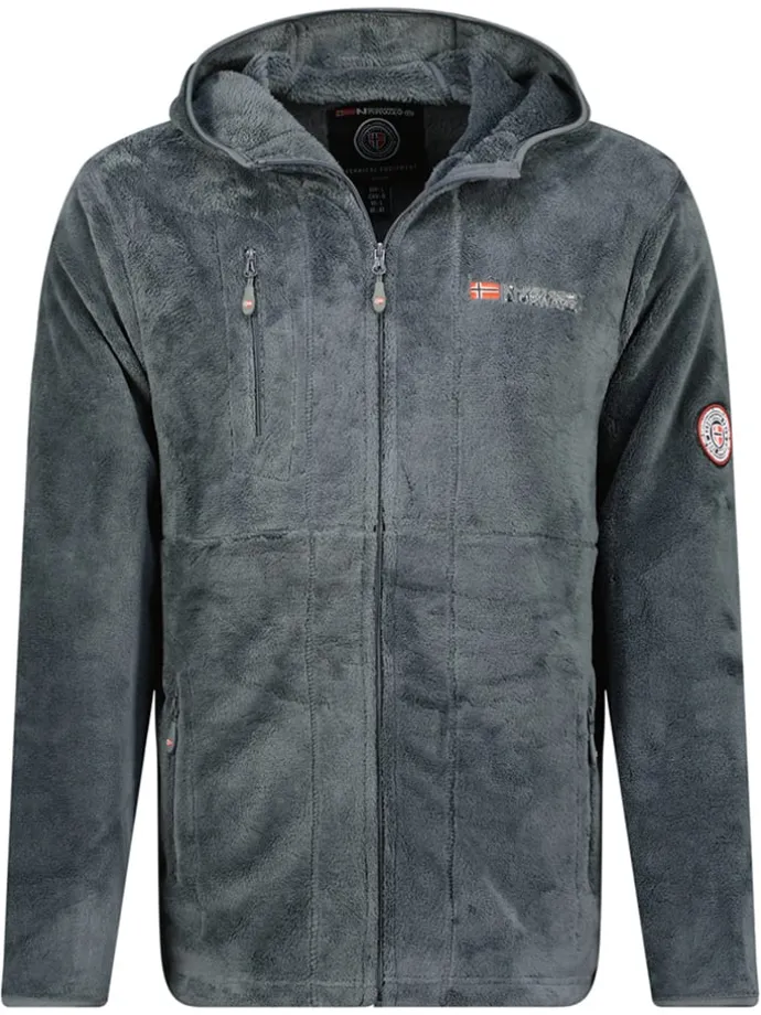 Fleecejacke "Upload" in Anthrazit