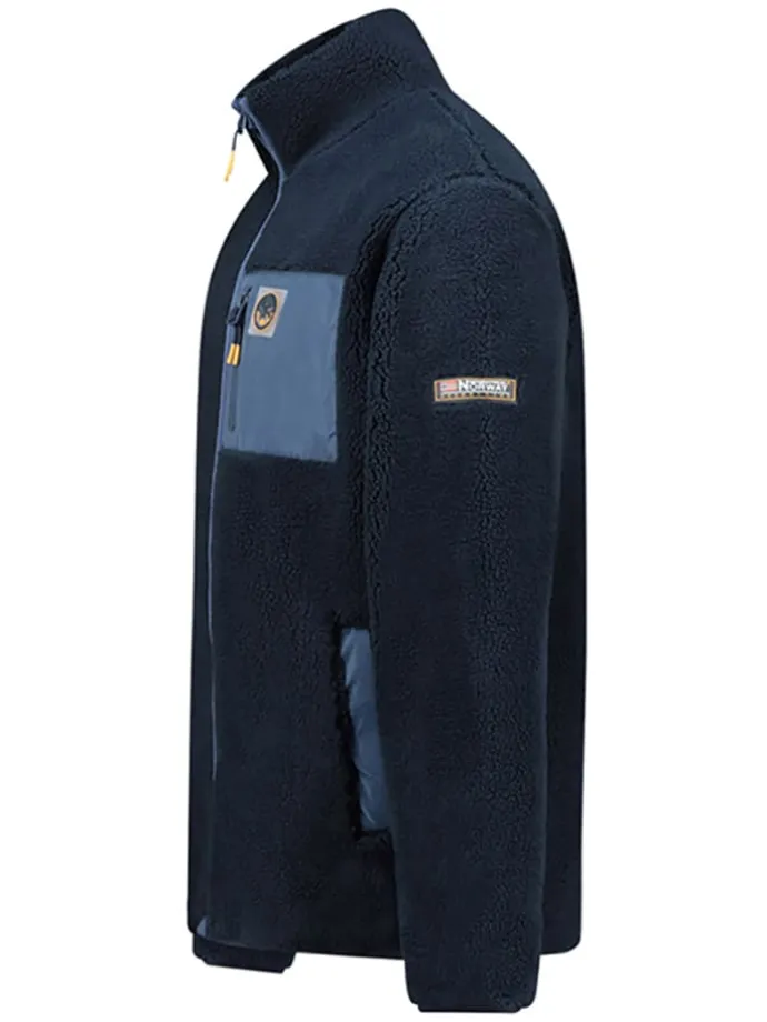 Fleecejacke "Urock" in Dunkelblau