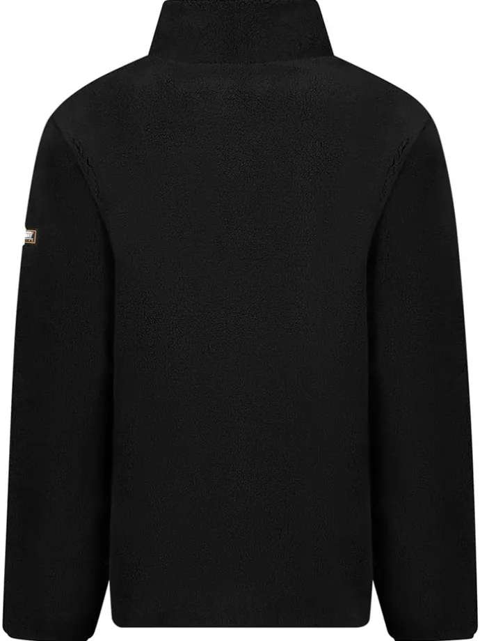 Fleecejacke "Urock" in Schwarz