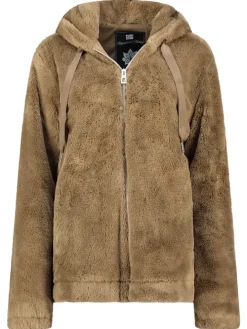 Fleecejacke "Urose" in Camel