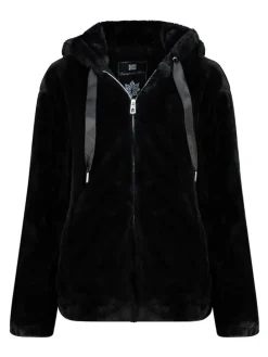 Fleecejacke "Urose" in Schwarz